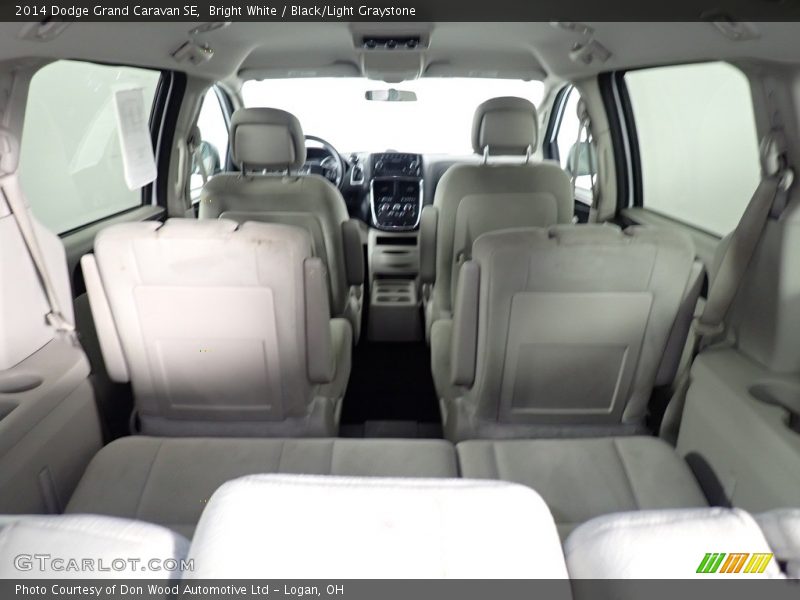 Bright White / Black/Light Graystone 2014 Dodge Grand Caravan SE