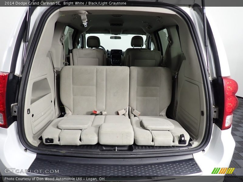 Bright White / Black/Light Graystone 2014 Dodge Grand Caravan SE