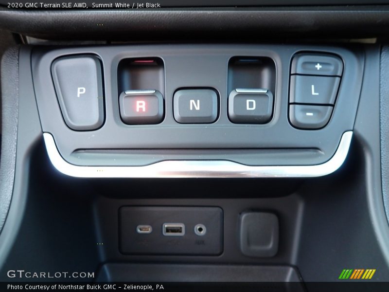 Summit White / Jet Black 2020 GMC Terrain SLE AWD