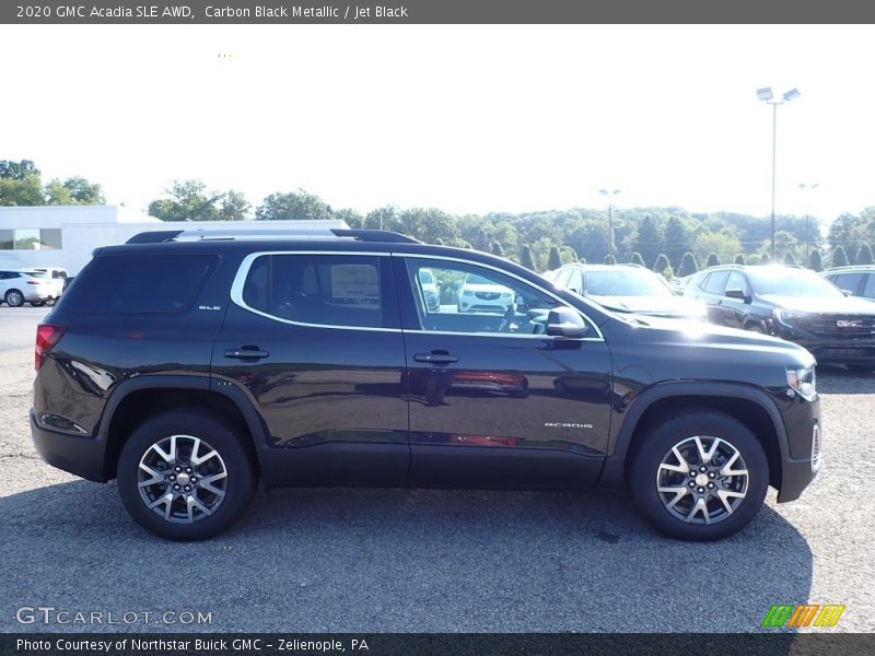 Carbon Black Metallic / Jet Black 2020 GMC Acadia SLE AWD