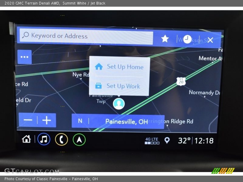 Summit White / Jet Black 2020 GMC Terrain Denali AWD