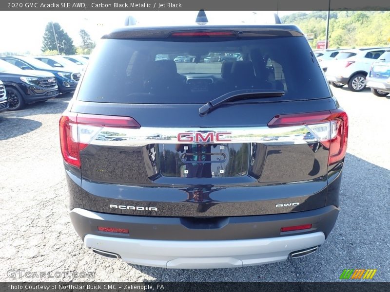 Carbon Black Metallic / Jet Black 2020 GMC Acadia SLE AWD