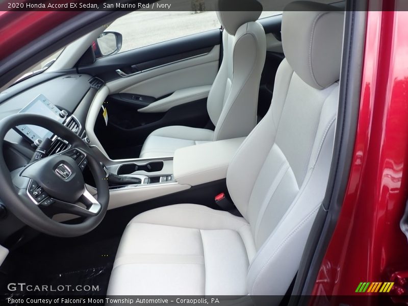 San Marino Red / Ivory 2020 Honda Accord EX Sedan