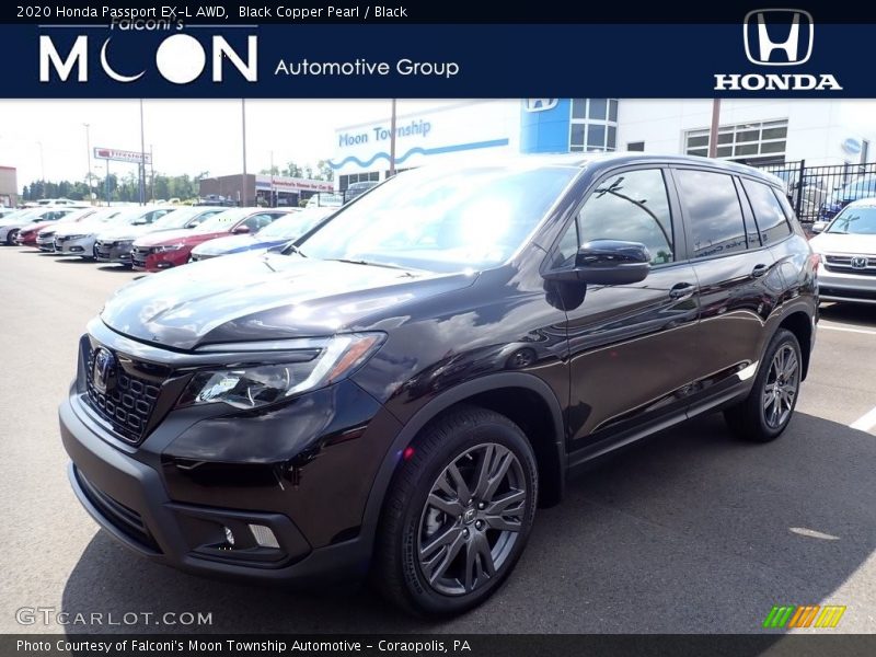 Black Copper Pearl / Black 2020 Honda Passport EX-L AWD