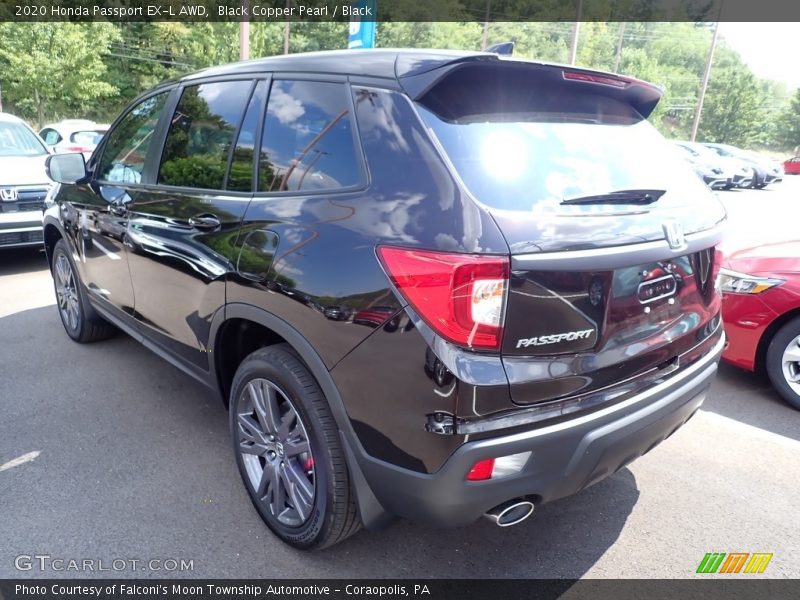 Black Copper Pearl / Black 2020 Honda Passport EX-L AWD