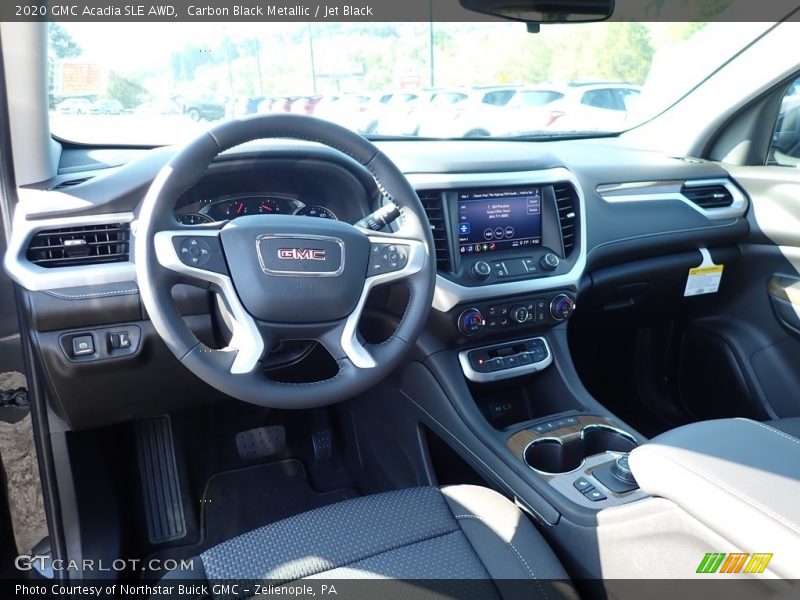 Carbon Black Metallic / Jet Black 2020 GMC Acadia SLE AWD