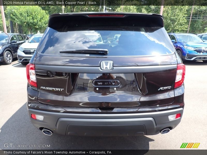 Black Copper Pearl / Black 2020 Honda Passport EX-L AWD