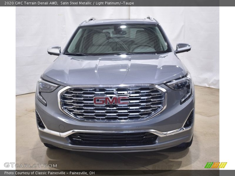 Satin Steel Metallic / Light Platinum/­Taupe 2020 GMC Terrain Denali AWD