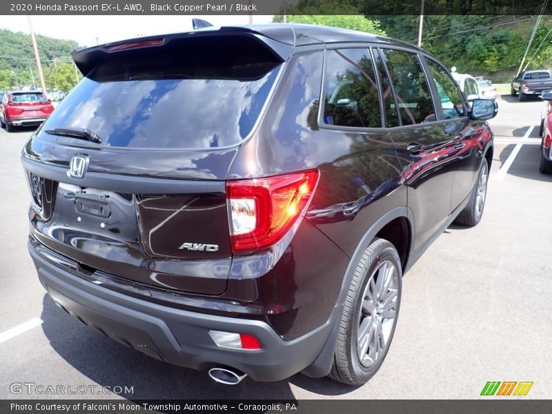 Black Copper Pearl / Black 2020 Honda Passport EX-L AWD
