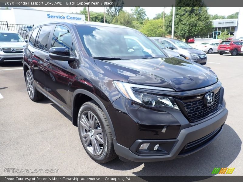 Black Copper Pearl / Black 2020 Honda Passport EX-L AWD