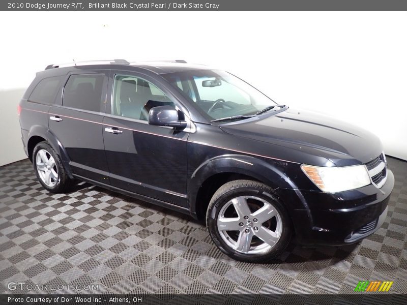 Brilliant Black Crystal Pearl / Dark Slate Gray 2010 Dodge Journey R/T