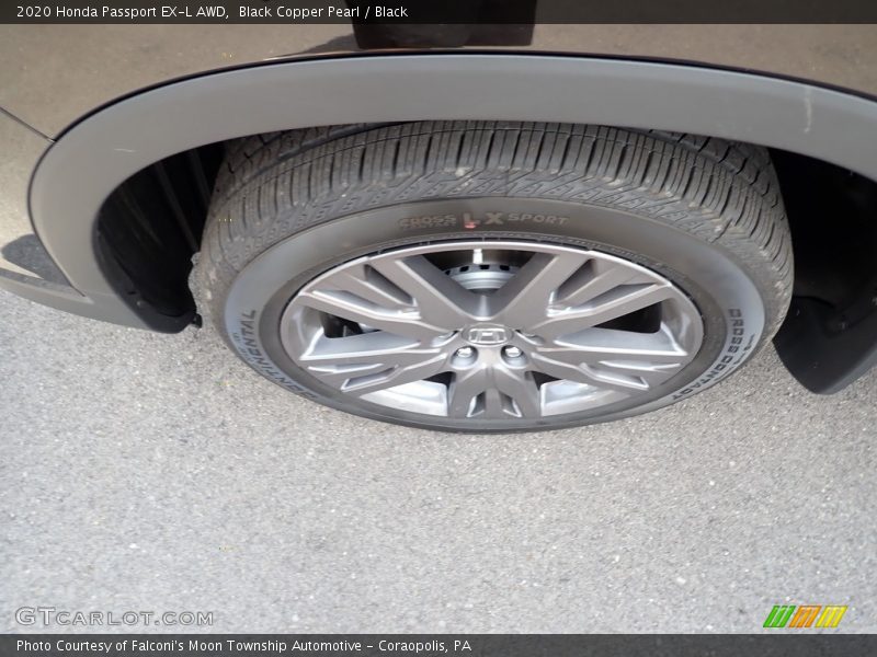 Black Copper Pearl / Black 2020 Honda Passport EX-L AWD