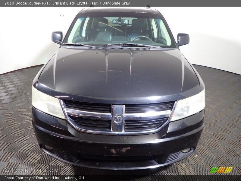 Brilliant Black Crystal Pearl / Dark Slate Gray 2010 Dodge Journey R/T