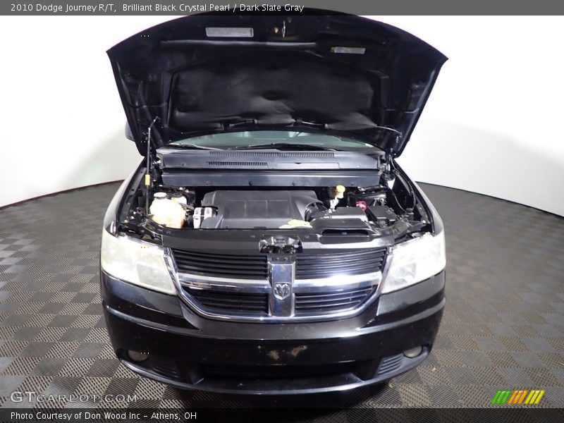Brilliant Black Crystal Pearl / Dark Slate Gray 2010 Dodge Journey R/T