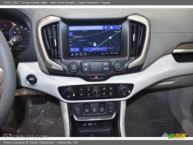 Satin Steel Metallic / Light Platinum/­Taupe 2020 GMC Terrain Denali AWD