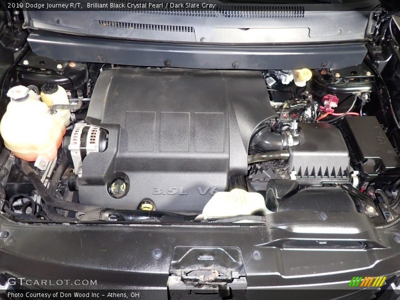 Brilliant Black Crystal Pearl / Dark Slate Gray 2010 Dodge Journey R/T