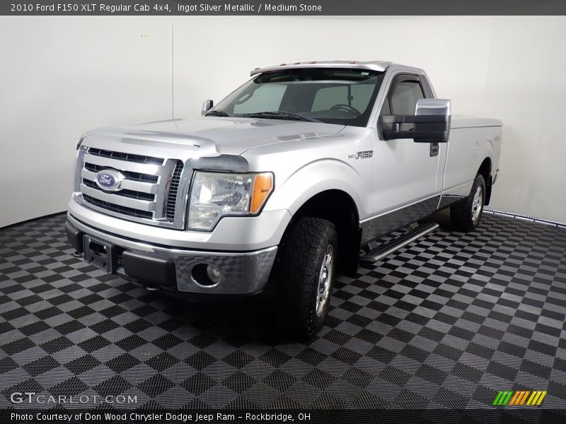  2010 F150 XLT Regular Cab 4x4 Ingot Silver Metallic