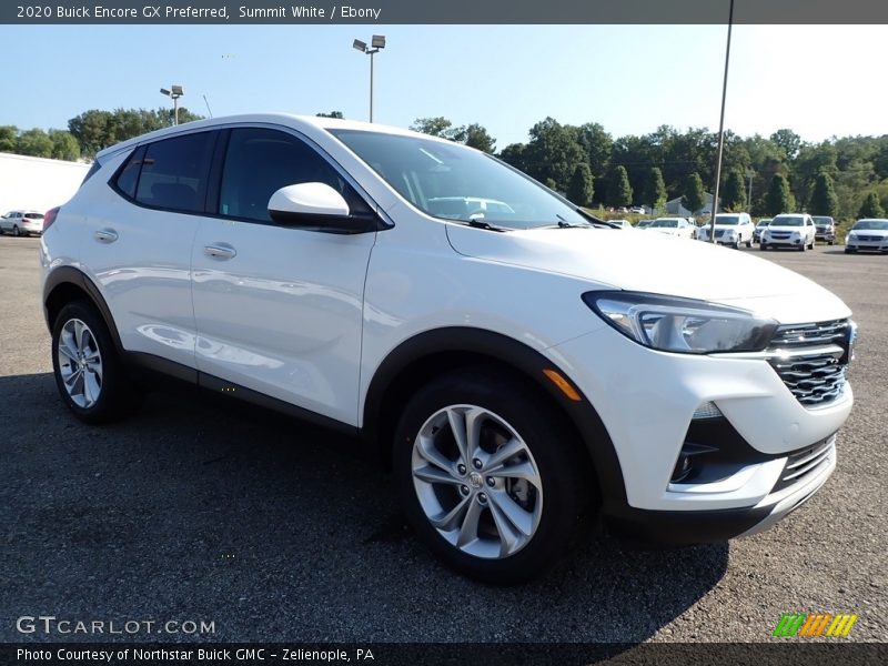 Summit White / Ebony 2020 Buick Encore GX Preferred