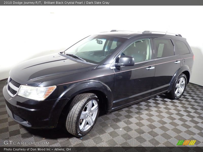 Brilliant Black Crystal Pearl / Dark Slate Gray 2010 Dodge Journey R/T