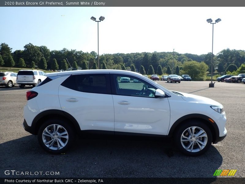 Summit White / Ebony 2020 Buick Encore GX Preferred