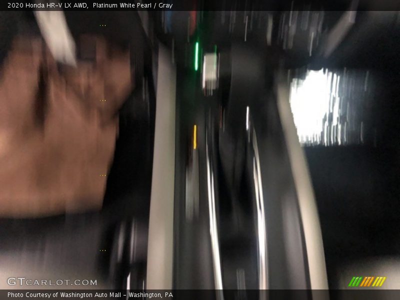 Platinum White Pearl / Gray 2020 Honda HR-V LX AWD