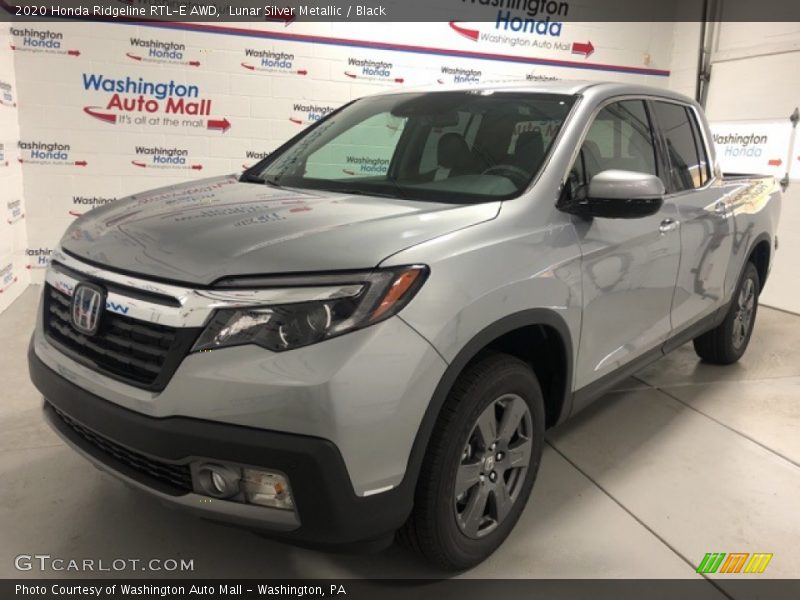 Lunar Silver Metallic / Black 2020 Honda Ridgeline RTL-E AWD