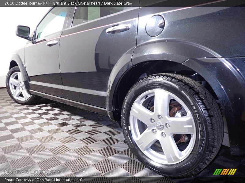 Brilliant Black Crystal Pearl / Dark Slate Gray 2010 Dodge Journey R/T