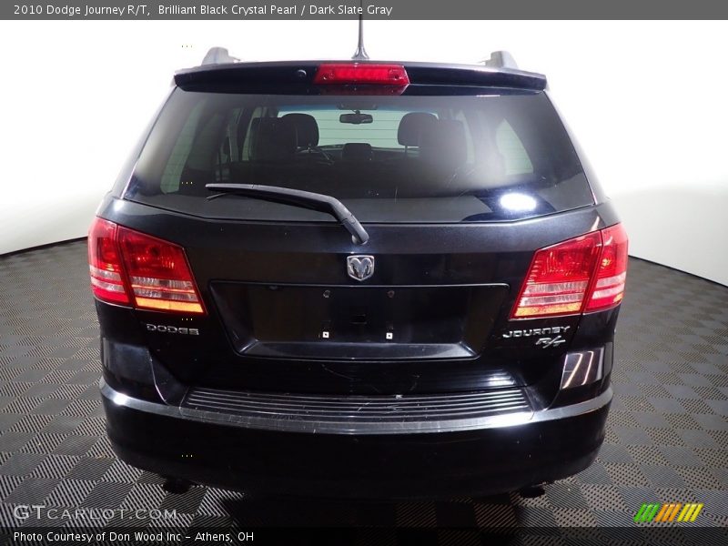 Brilliant Black Crystal Pearl / Dark Slate Gray 2010 Dodge Journey R/T