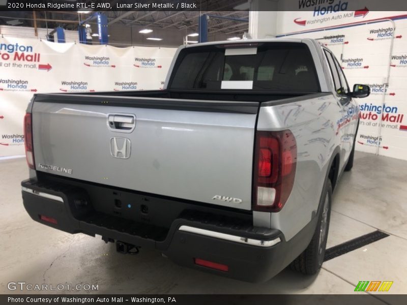 Lunar Silver Metallic / Black 2020 Honda Ridgeline RTL-E AWD