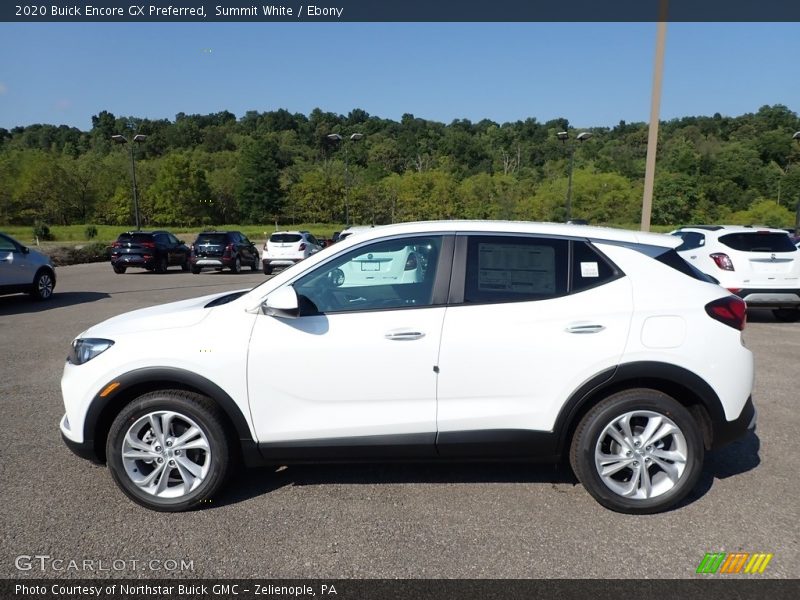 Summit White / Ebony 2020 Buick Encore GX Preferred