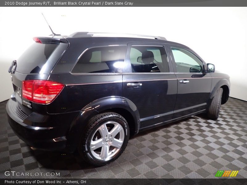 Brilliant Black Crystal Pearl / Dark Slate Gray 2010 Dodge Journey R/T