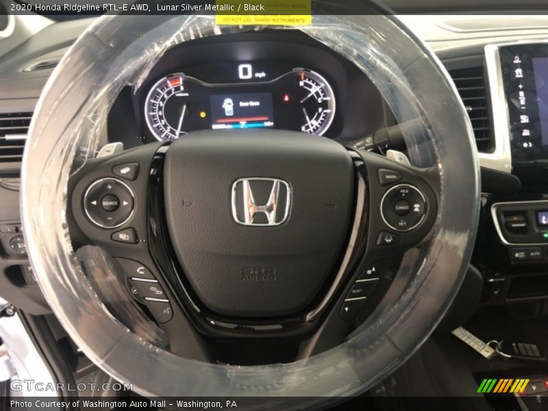 Lunar Silver Metallic / Black 2020 Honda Ridgeline RTL-E AWD