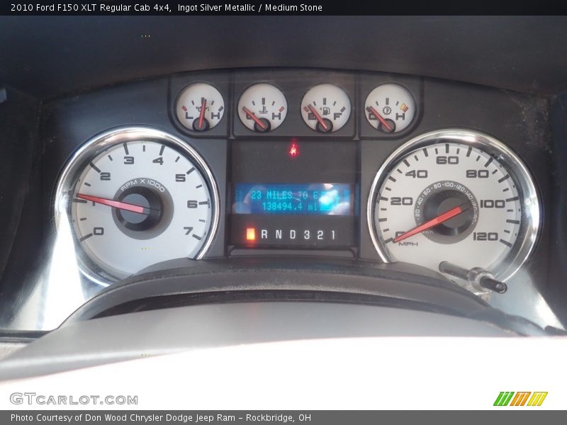  2010 F150 XLT Regular Cab 4x4 XLT Regular Cab 4x4 Gauges