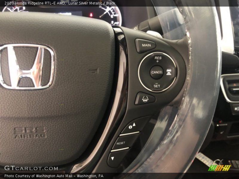 Lunar Silver Metallic / Black 2020 Honda Ridgeline RTL-E AWD