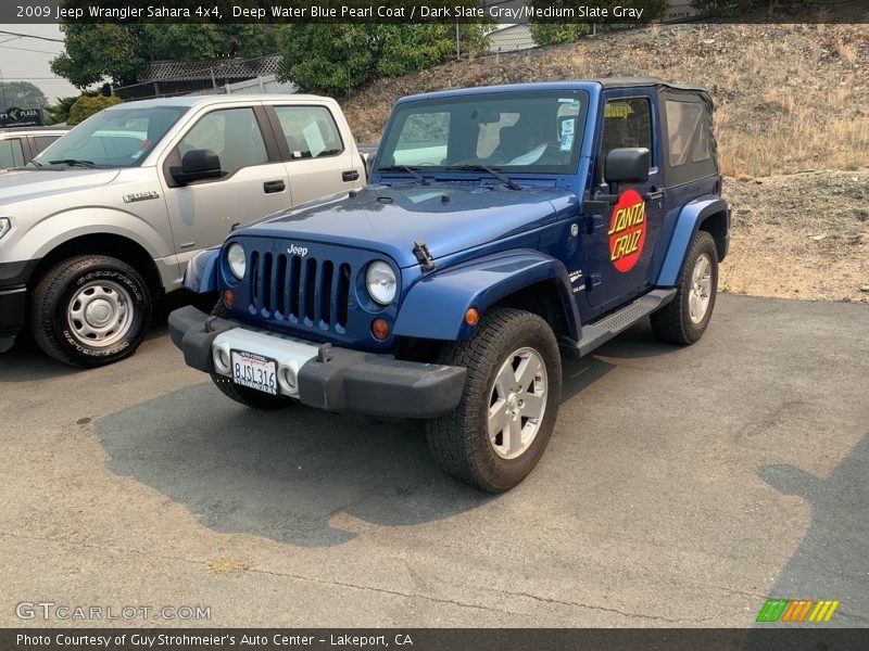 Deep Water Blue Pearl Coat / Dark Slate Gray/Medium Slate Gray 2009 Jeep Wrangler Sahara 4x4
