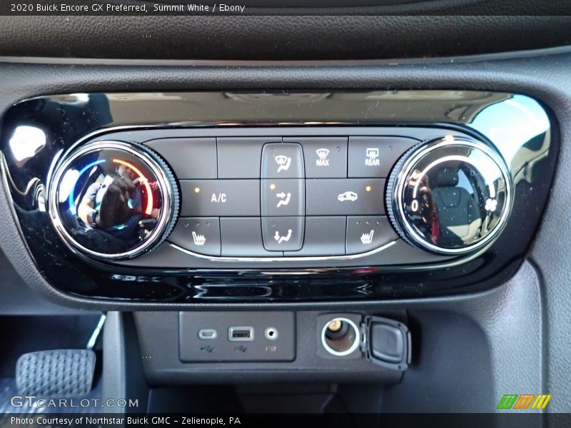 Summit White / Ebony 2020 Buick Encore GX Preferred