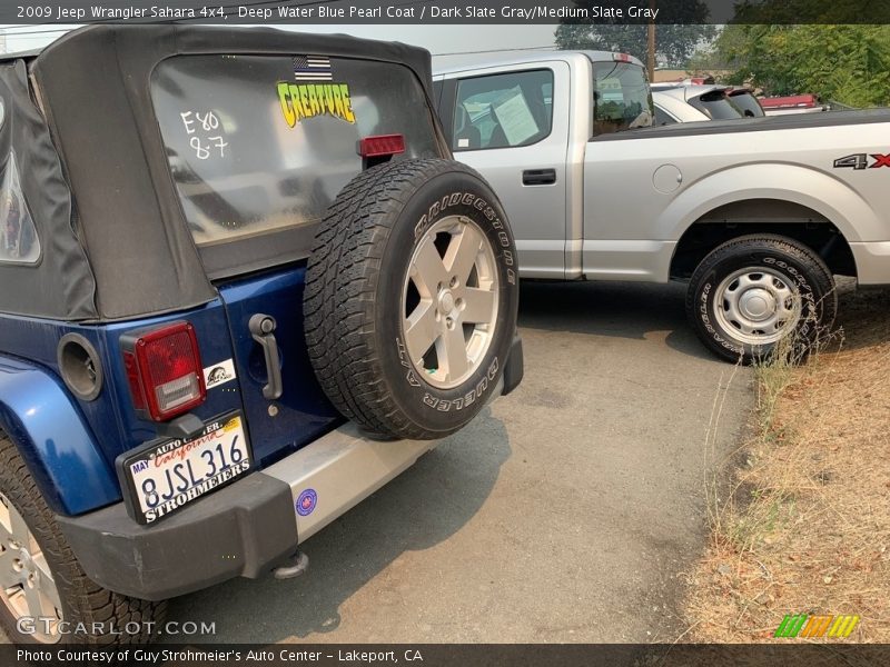 Deep Water Blue Pearl Coat / Dark Slate Gray/Medium Slate Gray 2009 Jeep Wrangler Sahara 4x4
