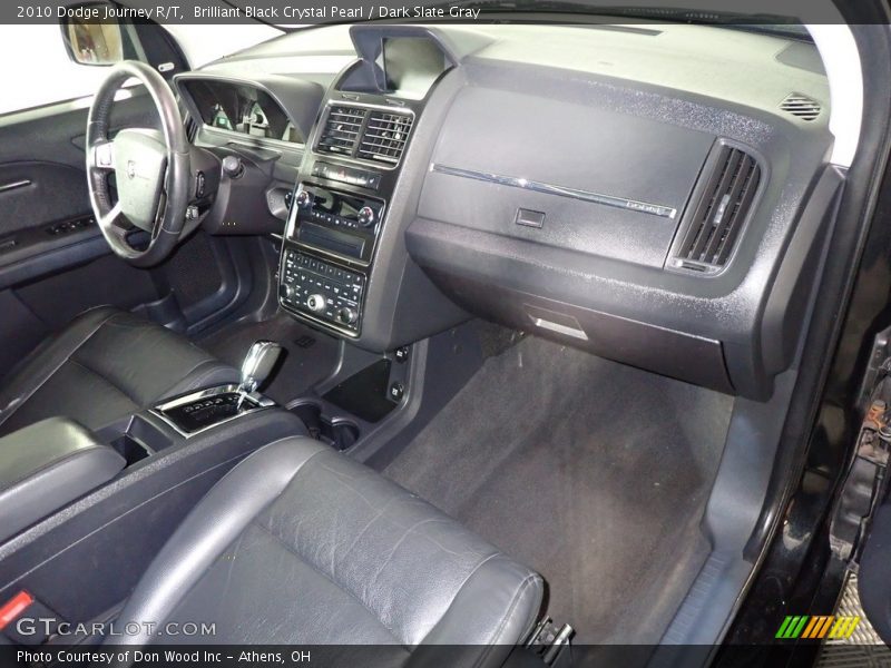 Brilliant Black Crystal Pearl / Dark Slate Gray 2010 Dodge Journey R/T