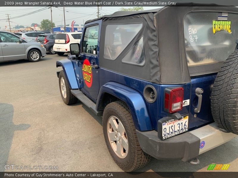 Deep Water Blue Pearl Coat / Dark Slate Gray/Medium Slate Gray 2009 Jeep Wrangler Sahara 4x4