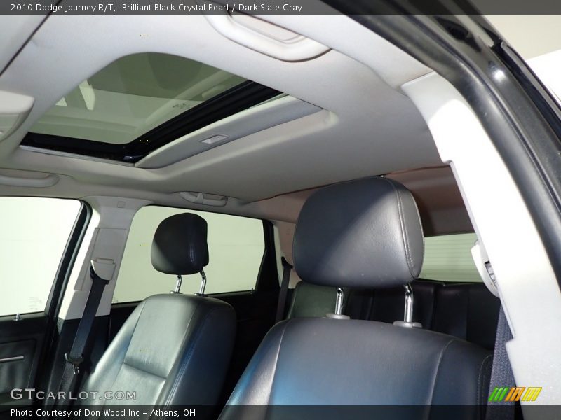 Brilliant Black Crystal Pearl / Dark Slate Gray 2010 Dodge Journey R/T