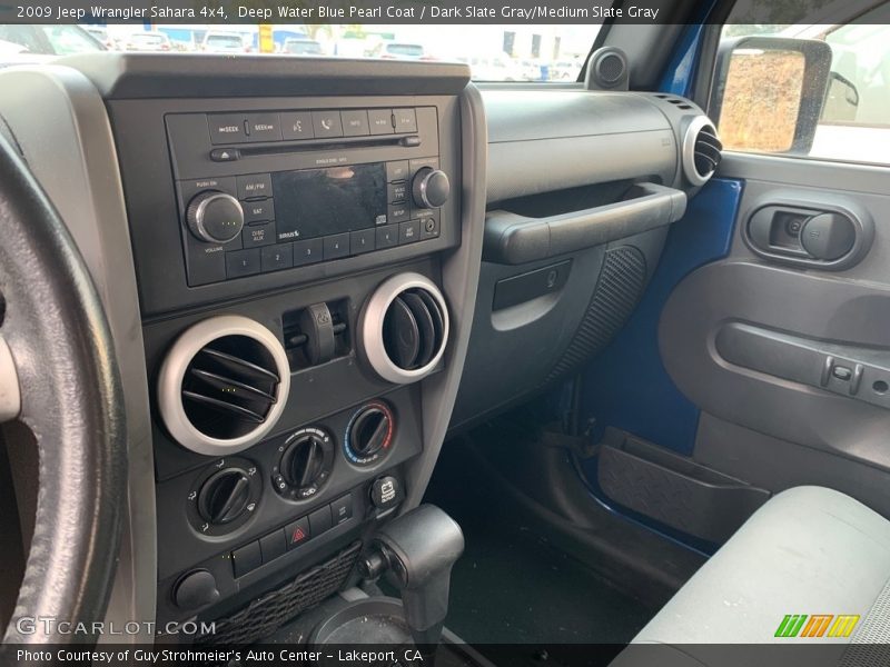 Deep Water Blue Pearl Coat / Dark Slate Gray/Medium Slate Gray 2009 Jeep Wrangler Sahara 4x4