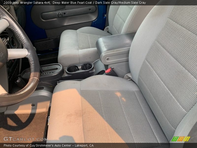 Deep Water Blue Pearl Coat / Dark Slate Gray/Medium Slate Gray 2009 Jeep Wrangler Sahara 4x4