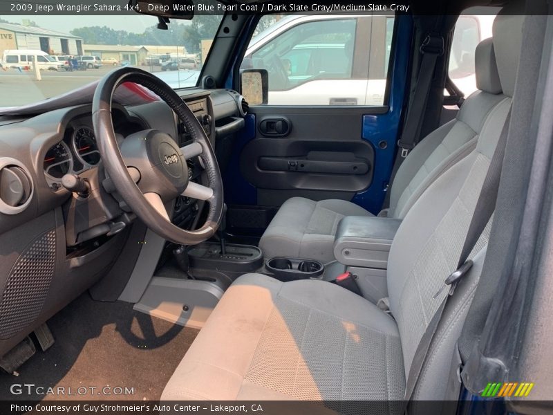 Deep Water Blue Pearl Coat / Dark Slate Gray/Medium Slate Gray 2009 Jeep Wrangler Sahara 4x4