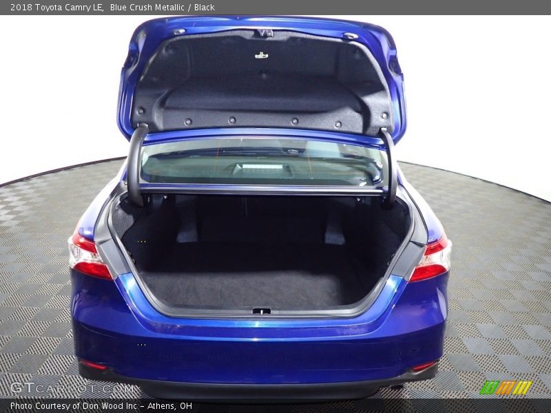 Blue Crush Metallic / Black 2018 Toyota Camry LE