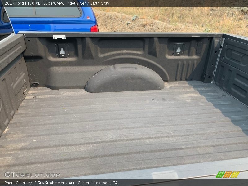 Ingot Silver / Earth Gray 2017 Ford F150 XLT SuperCrew