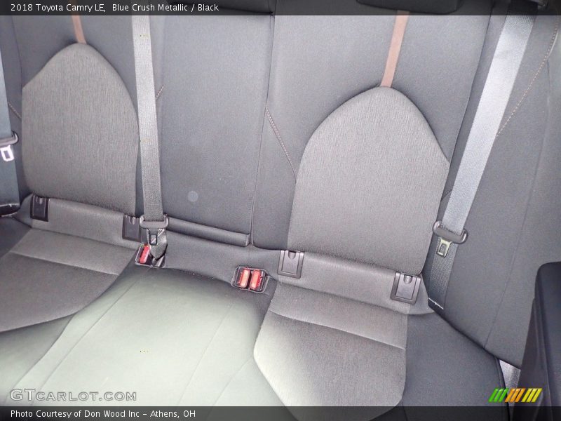 Blue Crush Metallic / Black 2018 Toyota Camry LE