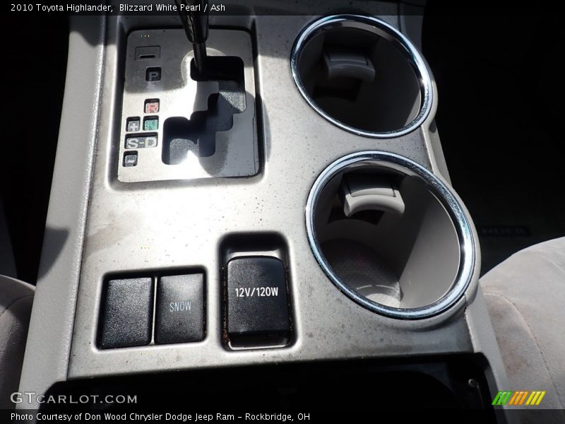 Blizzard White Pearl / Ash 2010 Toyota Highlander