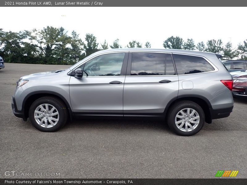  2021 Pilot LX AWD Lunar Silver Metallic