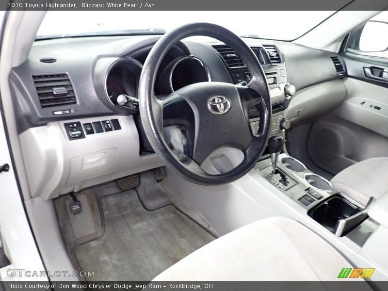  2010 Highlander  Ash Interior