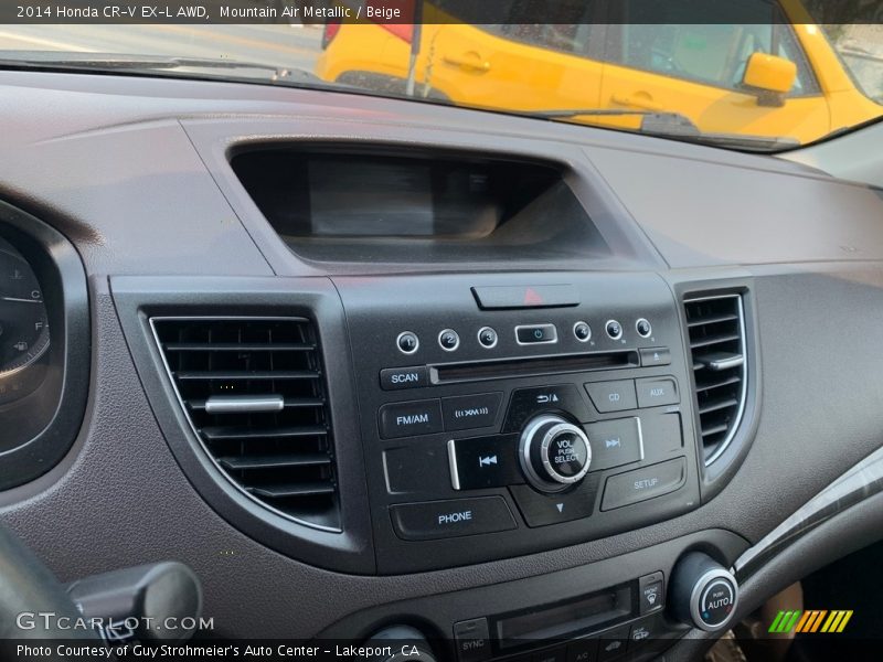 Mountain Air Metallic / Beige 2014 Honda CR-V EX-L AWD